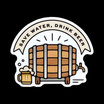 Save Water Drink Beer Sticker